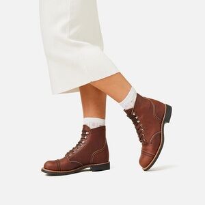 Red Wing Iron Ranger Short Boot in Amber Harness Leather Style 3365